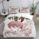 Jujutsu Kaisen Cosplay Bedding Sets Duvet Cover Halloween Comforter Sets