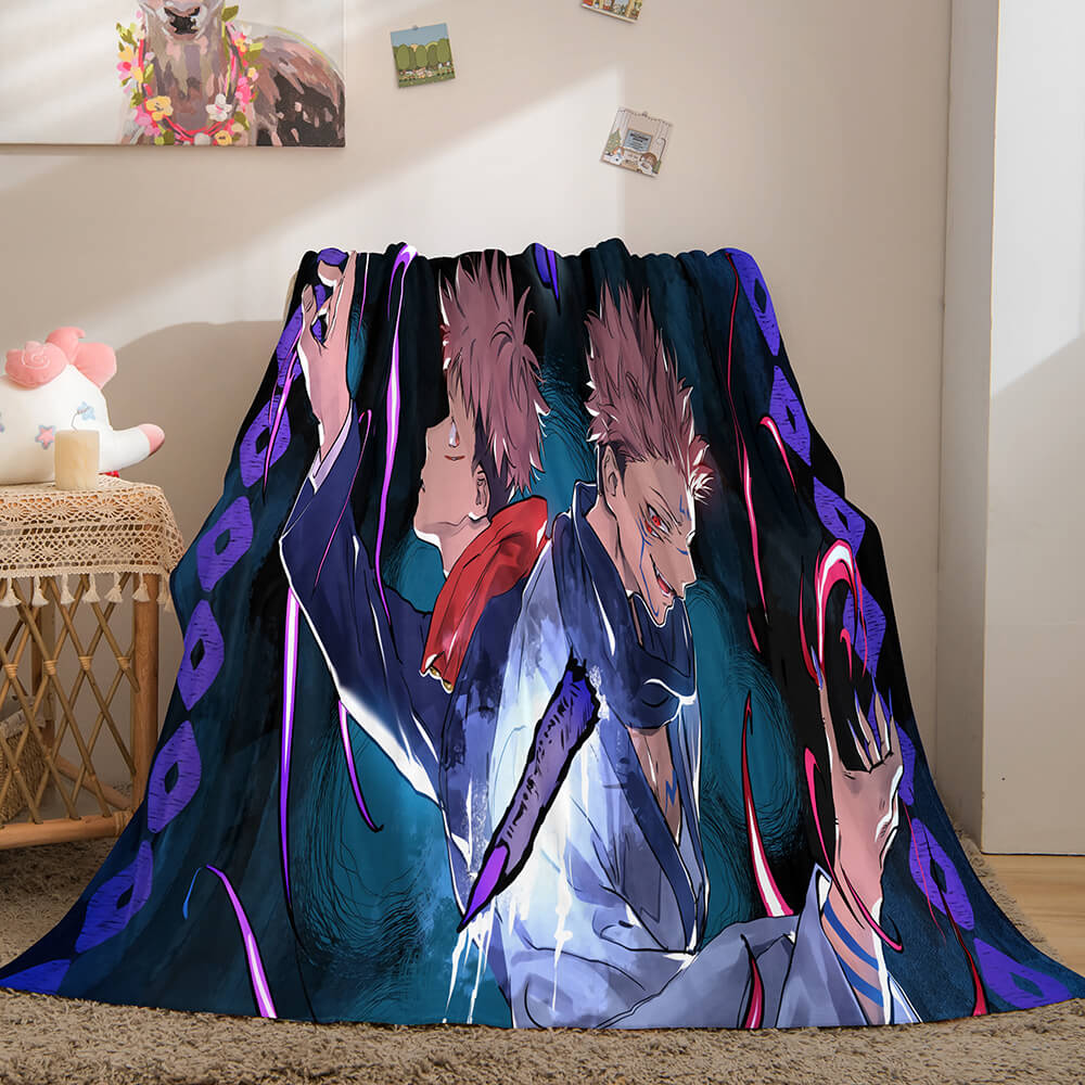 Jujutsu Kaisen Cosplay Blanket Room Decoration Throw
