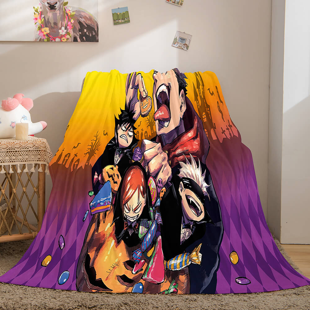 Jujutsu Kaisen Cosplay Blanket Room Decoration Throw