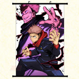 Jujutsu Kaisen Cosplay Scroll Painting Wall Painting Halloween Home Decor