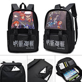 Jujutsu Kaisen Cosplay Waterproof Backpack Halloween School Bags