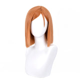 Jujutsu Kaisen Kugisaki Nobara SandyBrown Cosplay Wig Halloween Props