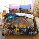Justice League Batman Superman Cosplay Bedding Set Duvet Cover Halloween Sheets