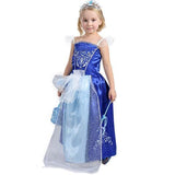 BFJFY Halloween Girl's Cinderella Princess Dress Cosplay Costume - bfjcosplayer