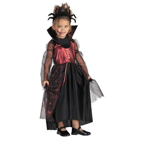 BFJFY Kids Spider Princess Toddler Girl Scary Halloween Costume - bfjcosplayer