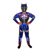 BFJFY Movie Transformer Kids Halloween Costume Optimus Prime Jumpsuit For Boys