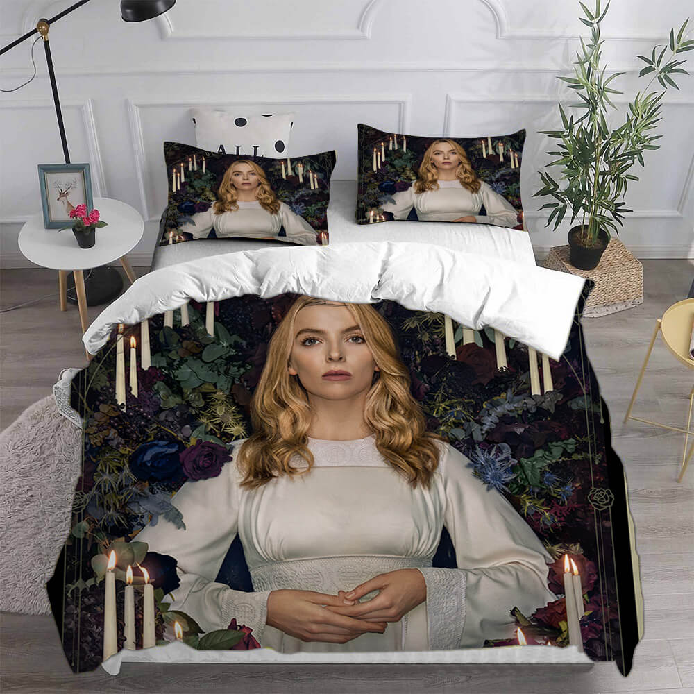 Killing Eve Season 4 Cosplay Bedding Sets Duvet Cover Halloween Comforter Sets
