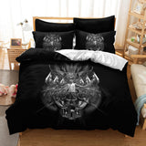 Kobe Black Mamba Cosplay Bedding Set Duvet Cover Halloween Bed Sheets