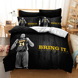 Kobe Black Mamba Cosplay Bedding Set Duvet Cover Halloween Bed Sheets