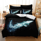 Kobe Black Mamba Cosplay Bedding Set Duvet Cover Halloween Bed Sheets