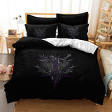 Kobe Black Mamba Cosplay Bedding Set Duvet Cover Halloween Bed Sheets