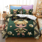 LOL Surprise OMG Dolls Cosplay Bedding Set Duvet Cover Halloween Bed Sheets