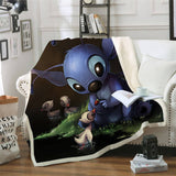 Lilo Stitch Cosplay Blanket Halloween Bedspread