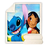 Lilo Stitch Cosplay Blanket Halloween Bedspread