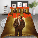 Loki Season 1 Cosplay Bedding Set Duvet Cover Halloween Bed Sheets