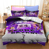 Los Angeles Lakers Kobe Cosplay Bedding Set Duvet Cover Halloween Bed Sheets