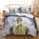 Los Angeles Lakers Kobe Cosplay Bedding Set Duvet Cover Halloween Bed Sheets