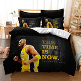 Los Angeles Lakers Kobe Cosplay Bedding Set Duvet Cover Halloween Bed Sheets