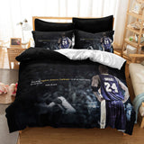 Los Angeles Lakers Kobe Cosplay Bedding Set Duvet Cover Halloween Bed Sheets