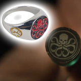 Marvel HYDRA Cosplay Ring Halloween Props