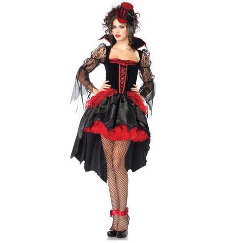 BFJFY Women Midnight Mistress Costume Vampire Cosplay For Halloween - bfjcosplayer