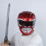 Mighty Morphin Power Rangers Jason Cosplay PVC Helmet Halloween Props