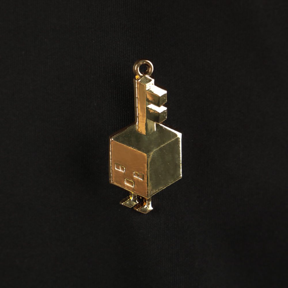 Minecraft Key golem Cosplay Badge necklace Halloween props
