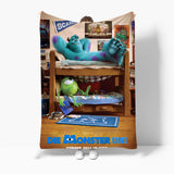 Monsters University Cosplay Flannel Blanket Room Decoration Throw
