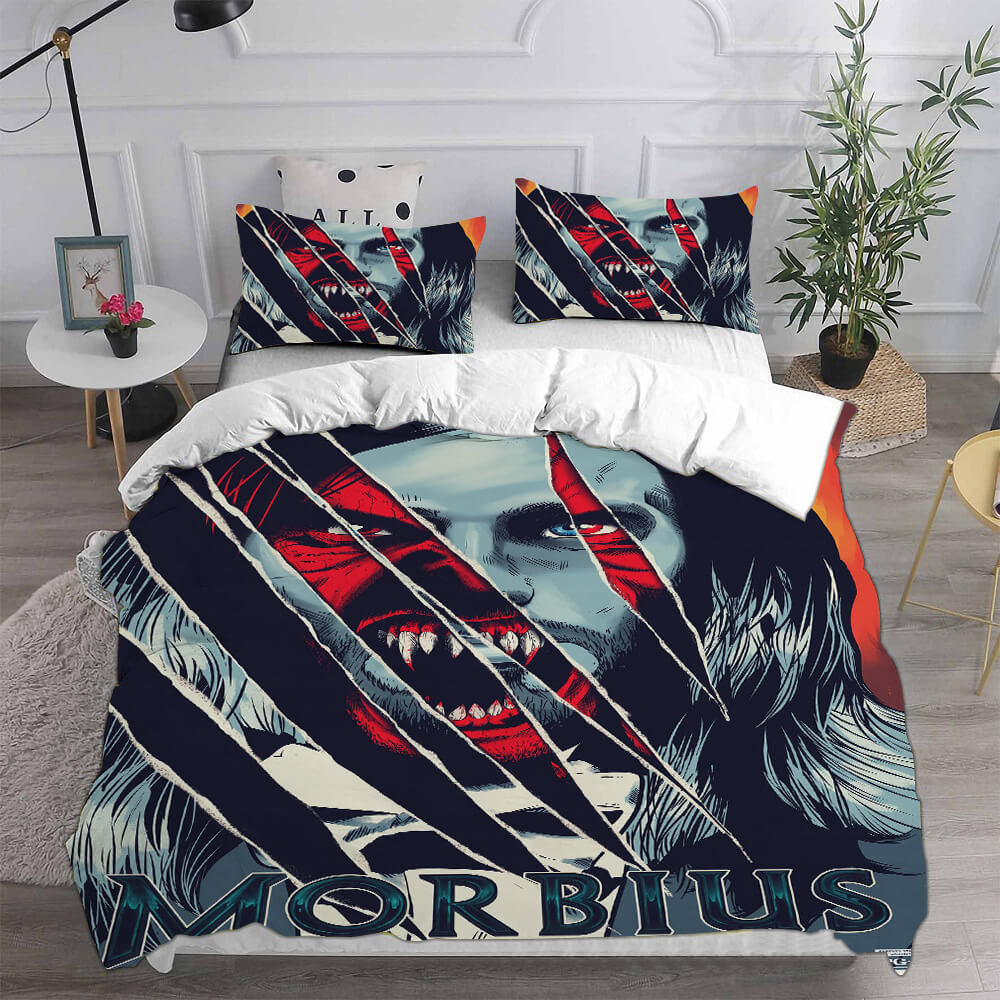 Morbius Cosplay Bedding Sets Duvet Cover Halloween Comforter Sets