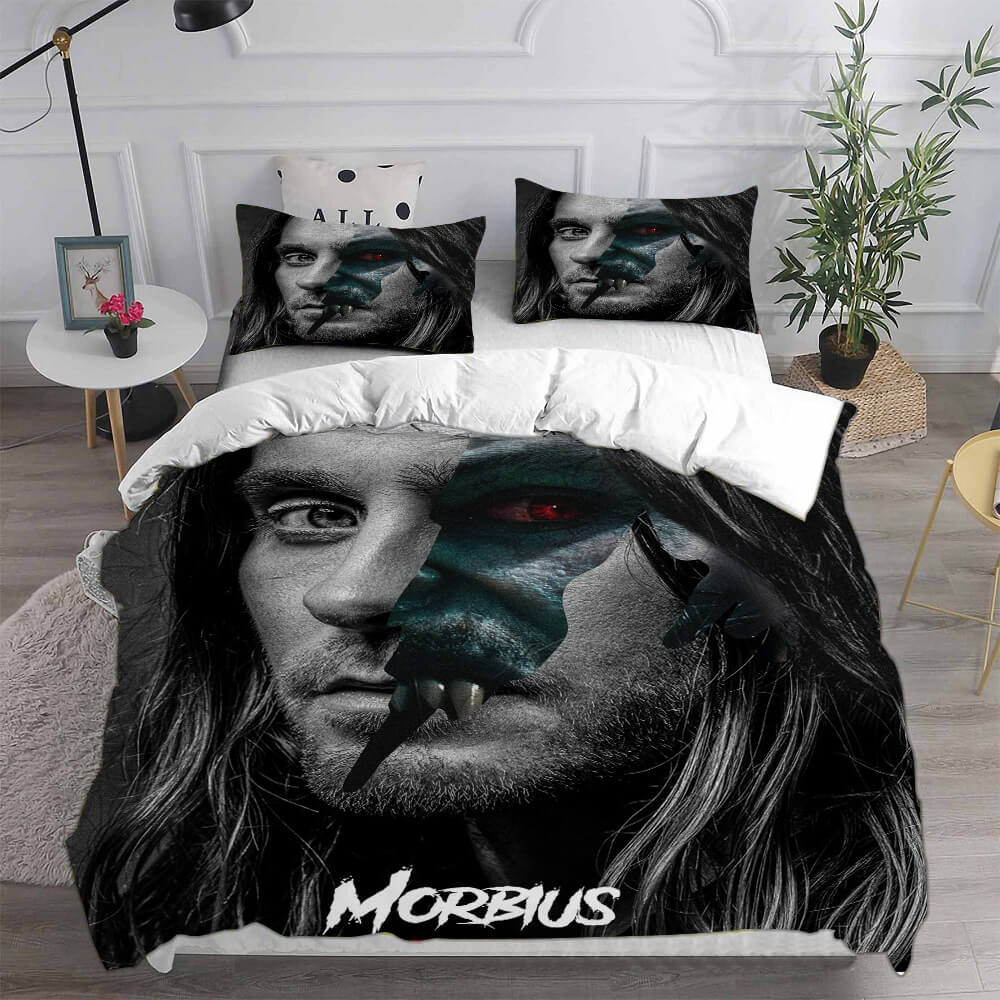 Morbius Cosplay Bedding Sets Duvet Cover Halloween Comforter Sets