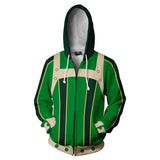 My Hero Academia Asui Tsuyu Cosplay Hoodie Halloween Costume