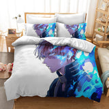 My Hero Academia Cosplay Bedding Duvet Cover Halloween Sheets Bed Set