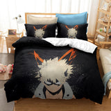 My Hero Academia Cosplay Bedding Duvet Cover Halloween Sheets Bed Set