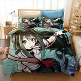 My Hero Academia Cosplay Bedding Set Duvet Cover Halloween Sheets