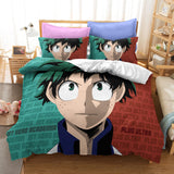 My Hero Academia Cosplay Bedding Set Duvet Cover Halloween Sheets