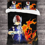 My Hero Academia Cosplay Bedding Set Duvet Cover Halloween Sheets