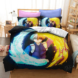 My Hero Academia Cosplay Bedding Set Duvet Cover Halloween Sheets