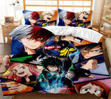 My Hero Academia Cosplay Bedding Set Duvet Cover Halloween Sheets