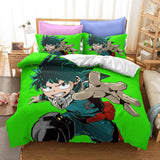 My Hero Academia Cosplay Bedding Set Duvet Cover Halloween Sheets