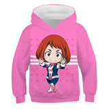 My Hero Academia Cosplay Kids Hoodie Sweater Halloween Costume