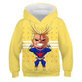 My Hero Academia Cosplay Kids Hoodie Sweater Halloween Costume