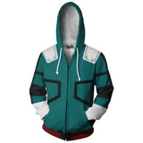 My Hero Academia Midoriya Izuku Cosplay Hoodie Halloween Costume