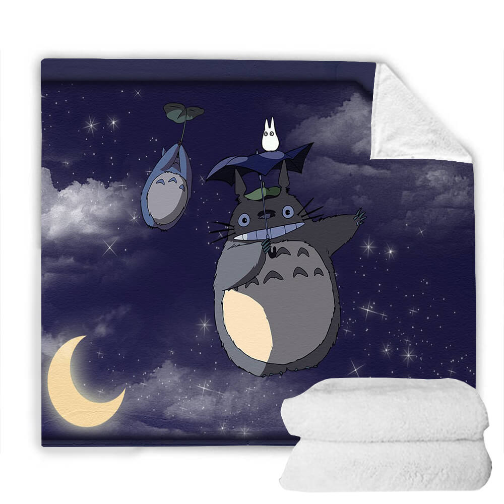My Neighbor Totoro Cosplay Blanket Halloween Throw