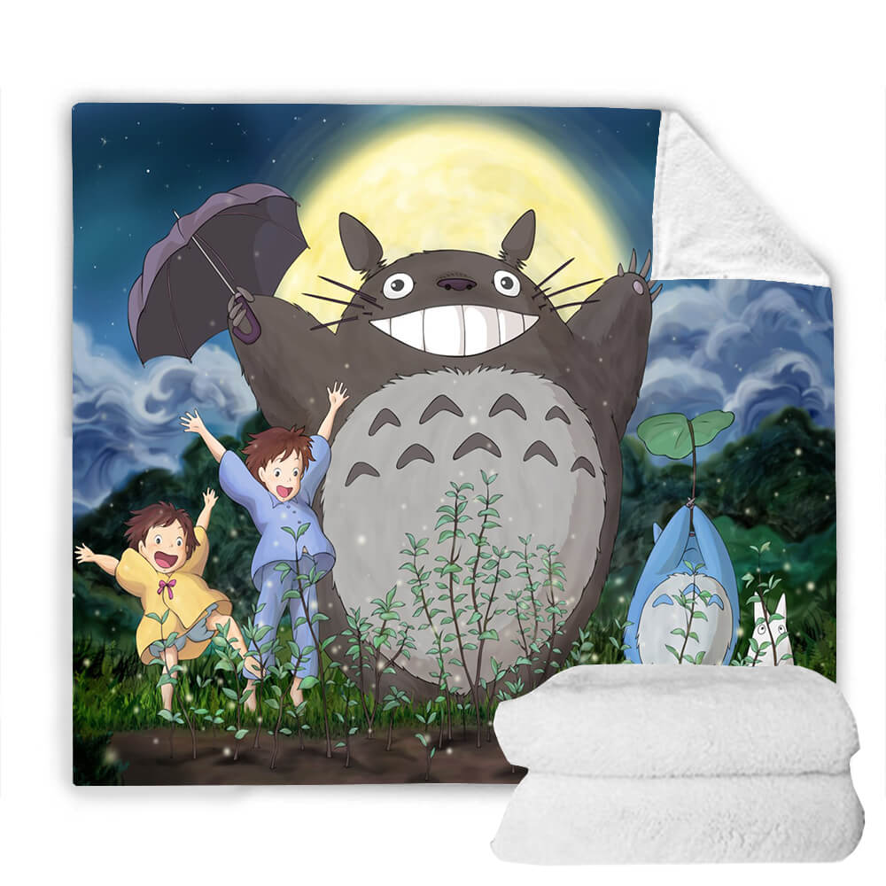 My Neighbor Totoro Cosplay Blanket Halloween Throw