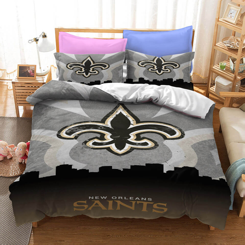 National Football League Rugby Team Cosplay Bedding Set Duvet Cover Halloween Bed Sheets