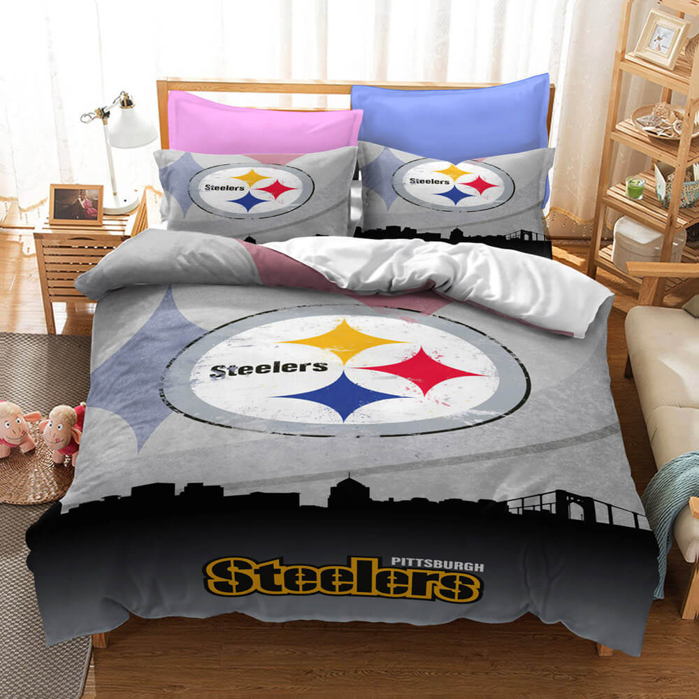 NFL Rugby Team Cosplay Bedding Set Duvet Cover Halloween Bed Sheets