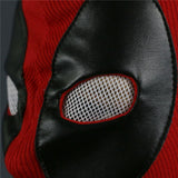 Deadpool Mask Breathable Fabric Faux Leather Full Face Mask Halloween Party Cosplay Prop - bfjcosplayer