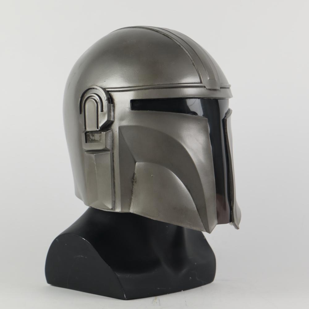 New Star Wars The Mandalorian Cosplay Mask Pedro Pascal Soldier Warrior latex Helmet Halloween Prop - bfjcosplayer