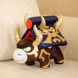 Arataki Itto Bull Ushi Plush Toy Animal Plushies Doll Birthday Gifts For Kids