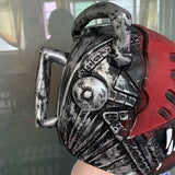 Chainsaw Pochita Headgear Cosplay Mask Latex Helmet Props